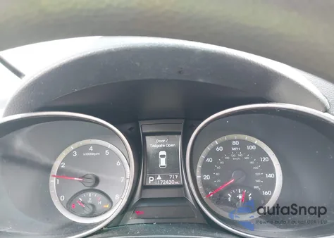 2014 Hyundai Santa Fe Sport 2.4L из США, поврежденный, VIN 5XYZTDLB1EG197765